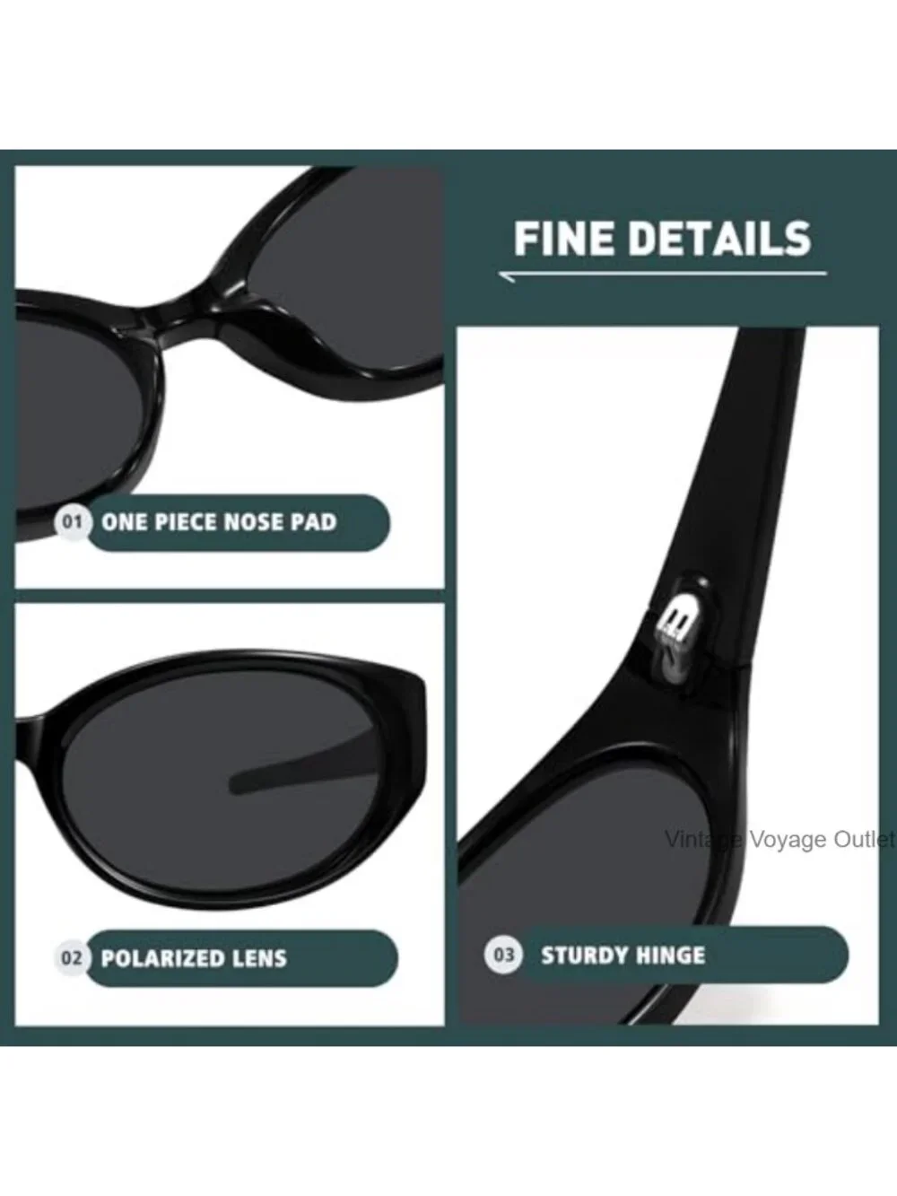 Retro Y2K Wrap Around Sunglasses Polarized UV Protection Sporty Shades
